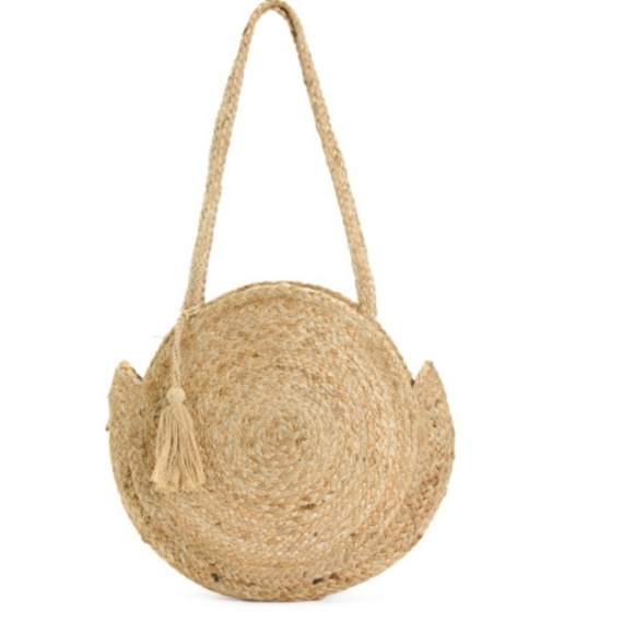 Magid Handbags - MAGID Natural Jute Palm Leaf Tote NEW